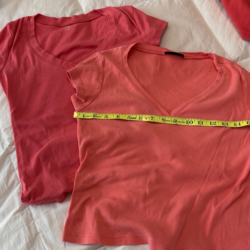 Mossimo Supply Co. Coral Short Sleeve Tees  Small